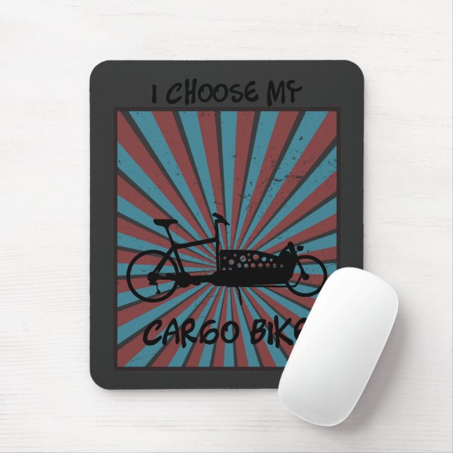 Mousepad duradouro im Auge mit Strahlen und Spruch (Com mouse)