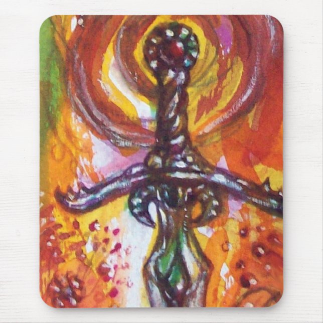 MOUSEPAD DURENDAL, ESPADA ROMÂNTICA E ANGEL (Frente)