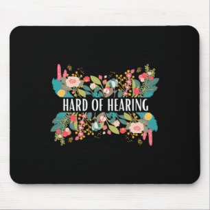 Mousepad Duro de Alerta e Consciencialização Audição para D