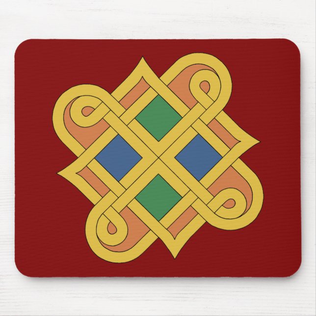 Mousepad Durrow Knotwork 2016 (Frente)