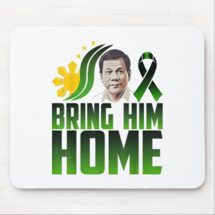 Mousepad Duterte Traga-O Para Casa Filipinas Nº Du30 Supo