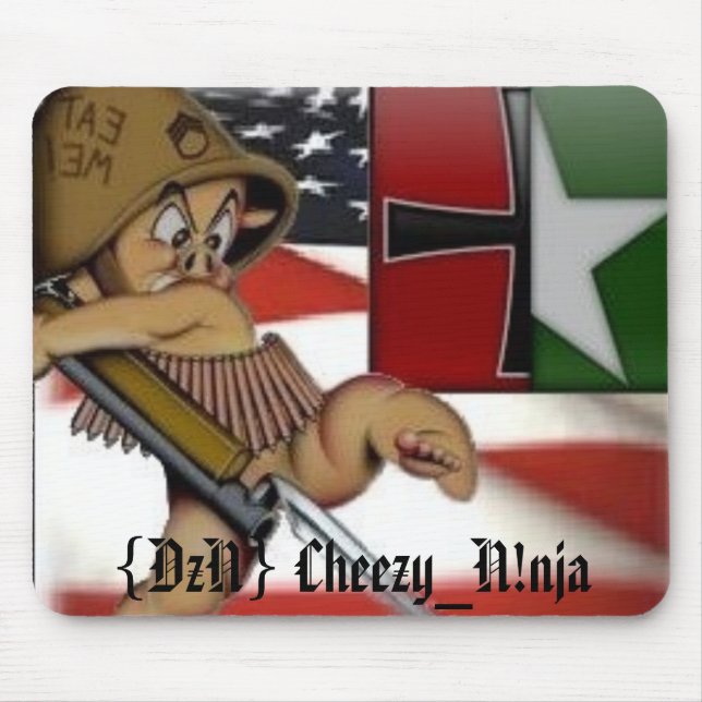 Mousepad {DzN} Cheezy_N! nja (Frente)