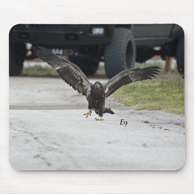 Mousepad E9 que anda como um chefe (Frente)