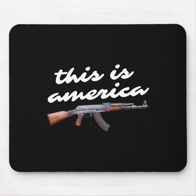 Mousepad É a América à prova de bala em 2024 (Frente)