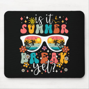 Mousepad É A Break De Verão E A Retrô Groovy Feliz Dia Pass