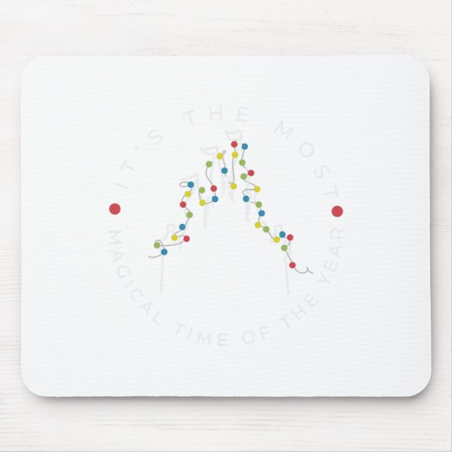 Mousepad É A Época Mais Mágica Do Ano Xm De Natal (Frente)