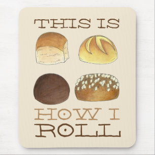 Mousepad É assim que eu Janto pão pão pão pão pão doce
