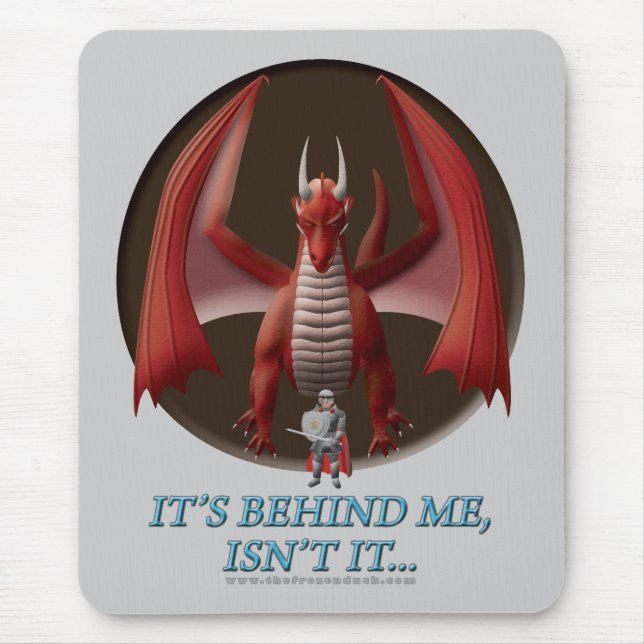 Mousepad É atrás de mim (Frente)