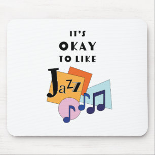 Mousepad É bom gostar do Jazz V.2