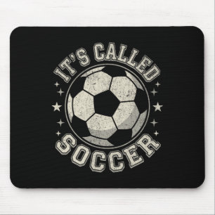 Mousepad É chamado futebol não futebol engraçado angustiado