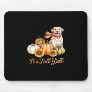Mousepad É Criativo Cachorro Leopard Pumpkin Fall