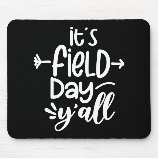 Mousepad É Dia de Campo, Jovens Professores Divertidos Pres (Frente)