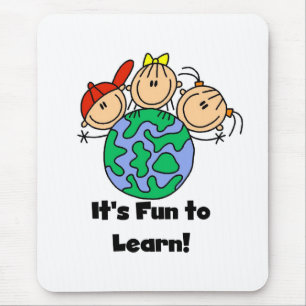 Mousepad É divertimento a aprender