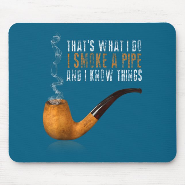 Mousepad E É O Que o Cachimbo Sabe (Frente)