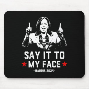 Mousepad É Engraçado Votar Kamala Harris Para Pressi