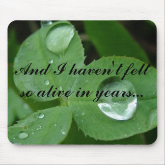 Mousepad E eu não senti tão vivo nos anos…