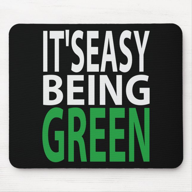MOUSEPAD É FÁCIL SER VERDE (Frente)