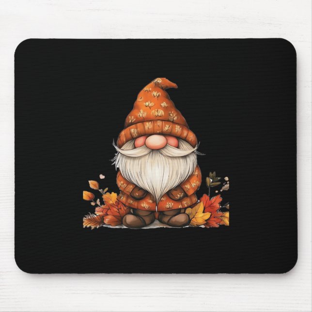 Mousepad É Fall Y'all! Gnome Vintage Legal (Frente)