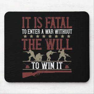 Mousepad É Fatal Entrar Numa Guerra Sem A Vontade De Ganha