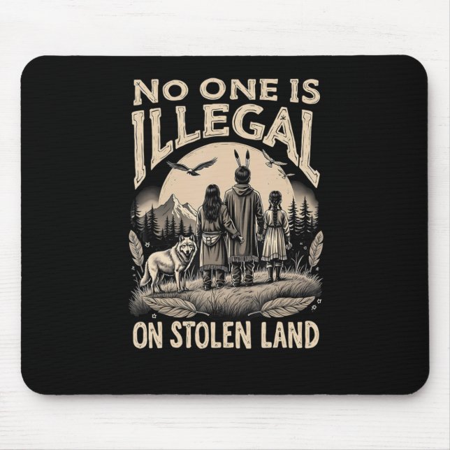 Mousepad É Ilegal Em Terra Roubada 90 (Frente)