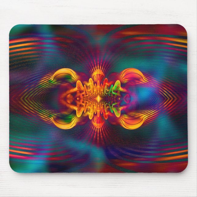 Mousepad É MÁGICO Apofisise Fractal II + sua ideia (Frente)