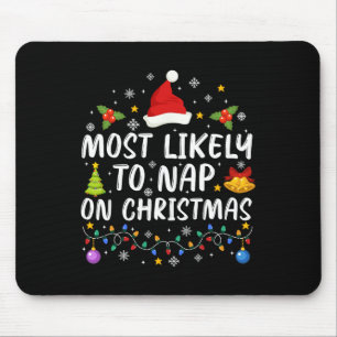 Mousepad É Mais Engraçado Dormir No Natal Da Família