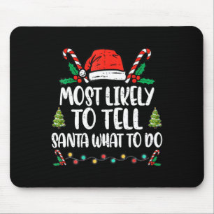 Mousepad É Mais Provável Dizer Aos Papais noeis O Que Fazer