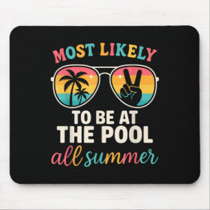 Mousepad É Mais Provável Estar Na Piscina A Família Su Todo