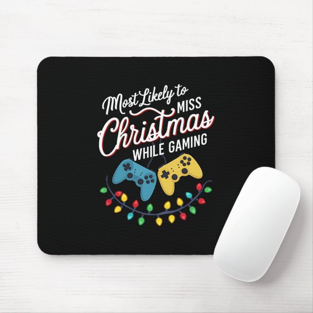 Mousepad É Mais Provável Perder O Natal Enquanto Joga Jogad (Com mouse)