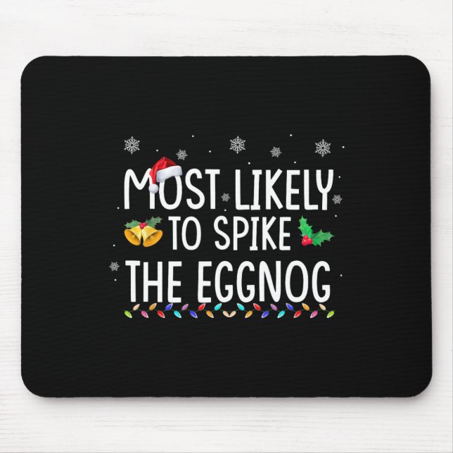 Mousepad É Mais Provável Que A Família Eggnog Corresponda A (Frente)