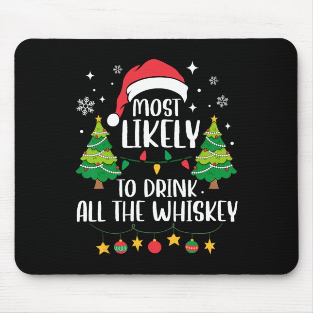 Mousepad É Mais Provável Que Beba Todos Os Chri Que Corresp (Frente)