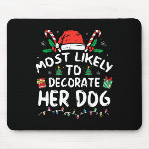 Mousepad É Mais Provável Que Decorra O Natal Divertido Da F