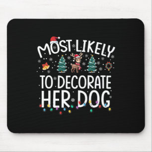 Mousepad É Mais Provável Que Decorra O Natal Divertido Da F