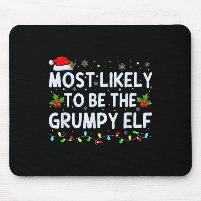 Mousepad É Mais Provável Que Seja A Tripulação Grumpy Da Fa (Frente)