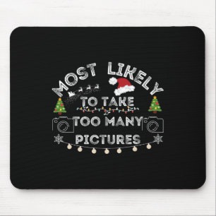 Mousepad é mais provável que tire muitas fotos de natal