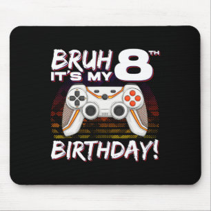 Mousepad É meu 8º aniversário Video Game 8º aniversário Gam