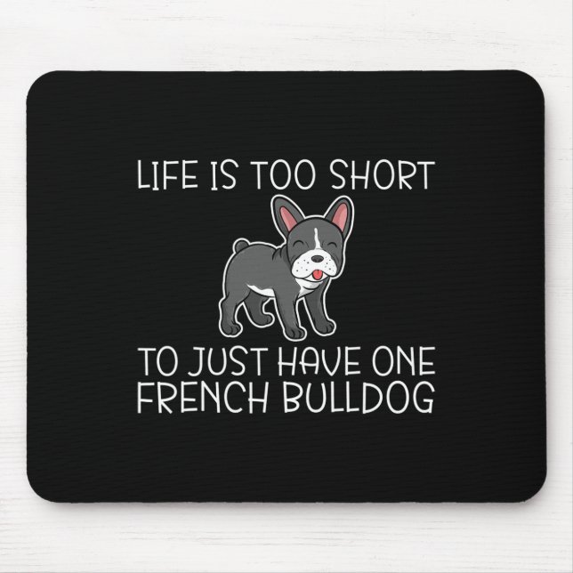 Mousepad É Muito Curto Para Ter Apenas Uma Frente Francesa  (Frente)