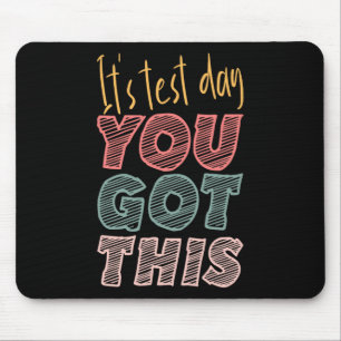 Mousepad É o dia do teste que você tem esse professor estud