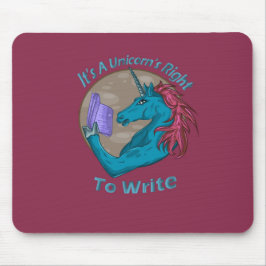 Mousepad É o direito de um Unicórnio escrever