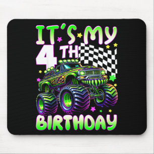 Mousepad É o meu caminhão monstro menino de 4 anos de idade