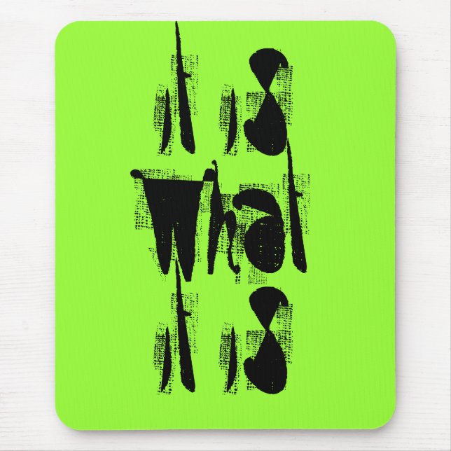 Mousepad É O Que É (Frente)