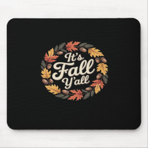 Mousepad É o Queda do Dia das Bruxas Pumpkin Fall Hallow