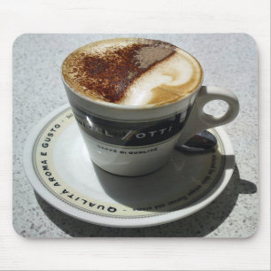 Mousepad É o tempo de Cappuccino