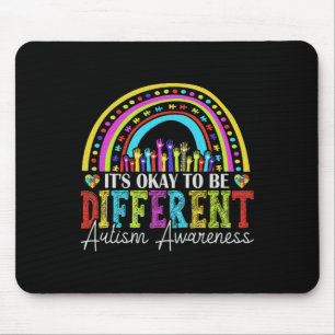 Mousepad É Okay Ser Diferente Consciência do Autismo Autist