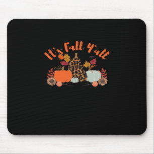 Mousepad É outono, "Olá, Queda Feliz Outono, Graças a Deus