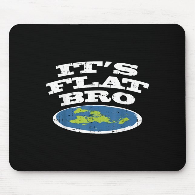 Mousepad É Plano Irmão Engraçado Teoria Da Conspiração Da T (Frente)