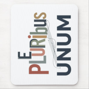 Mousepad "E Pluribus Unum" - Design para Unidade