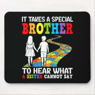 Mousepad É Preciso Um Irmão Especial Para Ouvir O Que Uma I