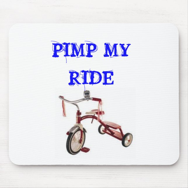 MOUSEPAD É PROXENETA MINHA BICICLETA DO PASSEIO (Frente)