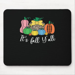 Mousepad É Pumpkin do Padrão do Leopardo Queda